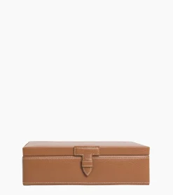 Coffret 8 montres en cuir - Naturel