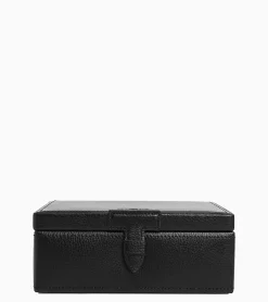 Coffret 6 montres en cuir - Noir