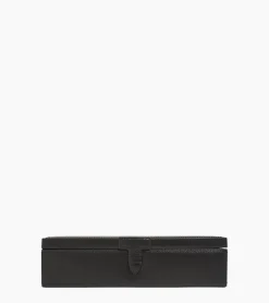 Coffret 5 montres en cuir - Noir