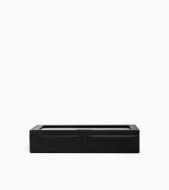 Coffret 12 montres en cuir - Black