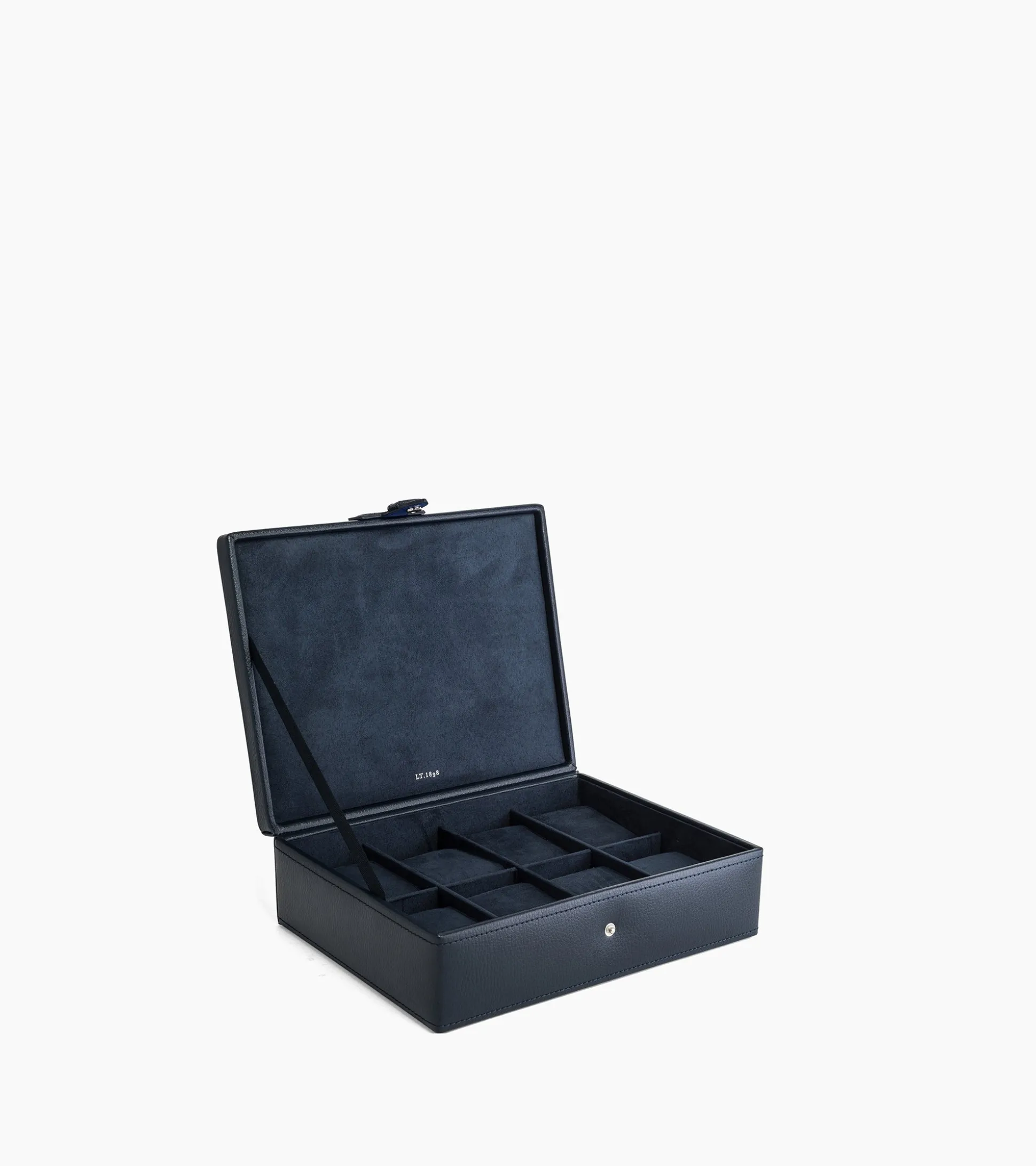 Coffret 8 montres en cuir - Twilight Blue
