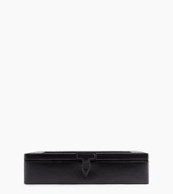 Coffret 10 montres en cuir - Black