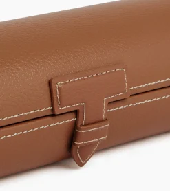 Etui 3 montres en cuir - NATUREL 1