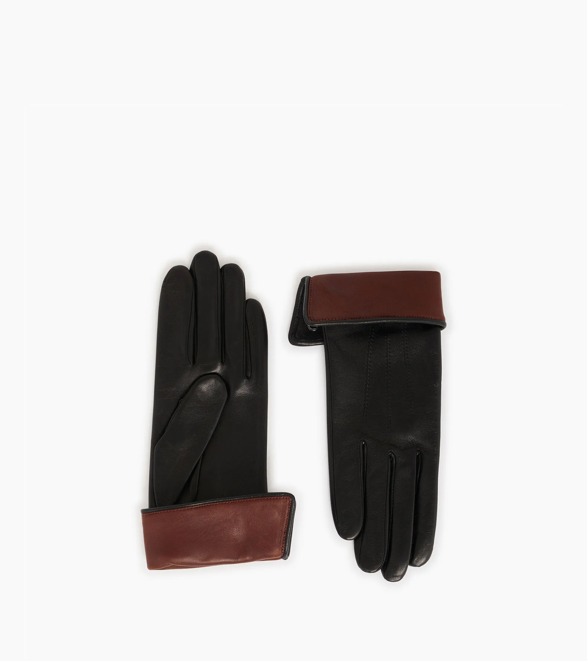 Gants longs en cuir d'agneau - 6 5