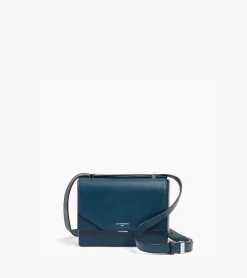 Mini sac bandoulière Naya en cuir liégé - Twilight Blue