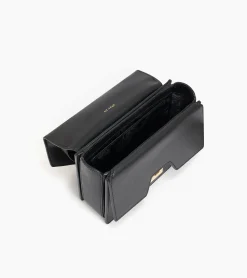 Mini sac bandoulière Naya en cuir liégé - Black