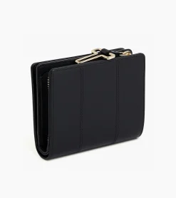 Petit Portefeuille Juliette en cuir grainé - Black