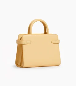 Petit sac à main Emilie en cuir grainé - AURORE