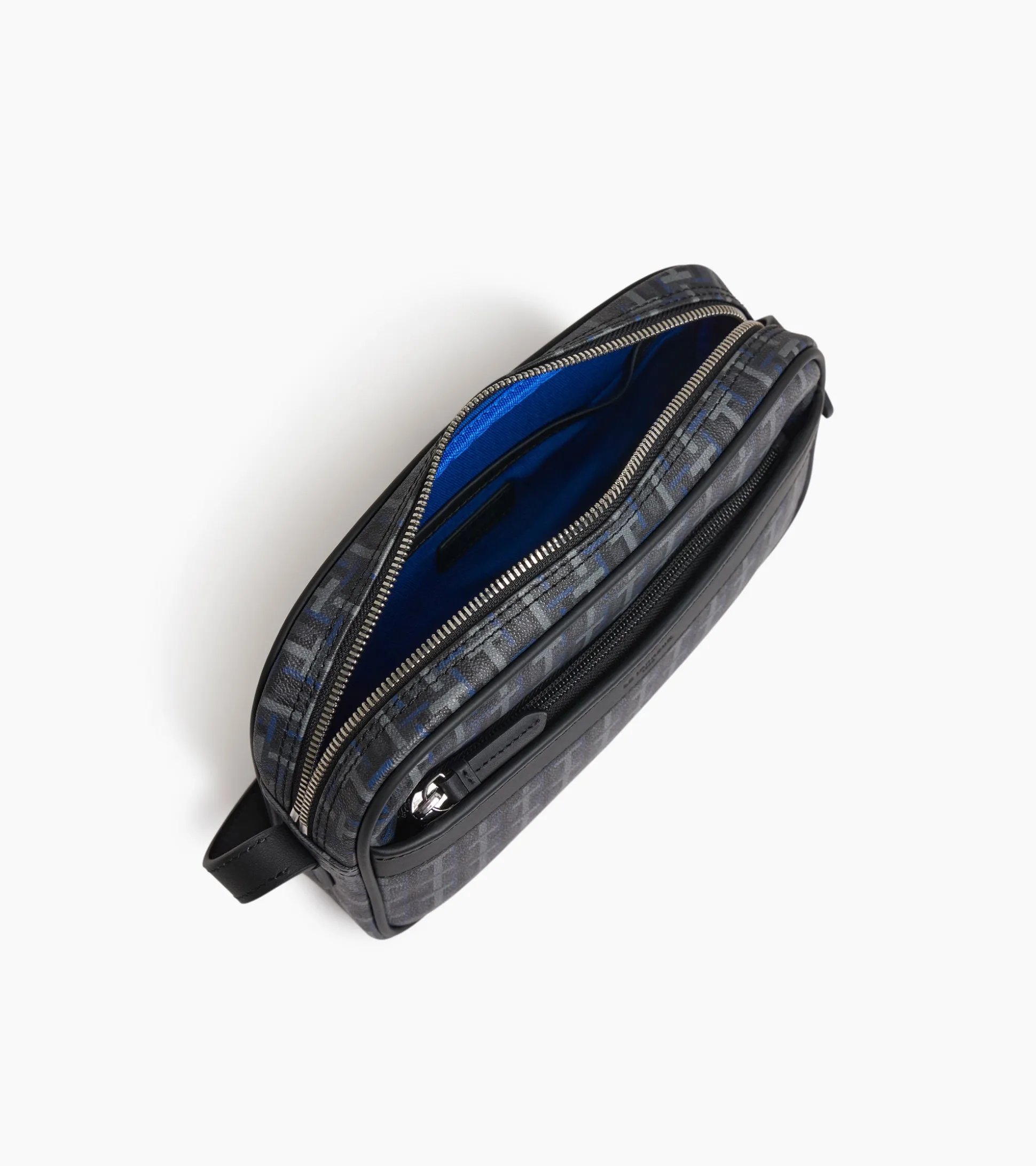 Petit sac bandoulière Camille en toile enduite - SIGNATURE LT NOIR-NOIR