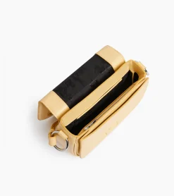 Petit sac bandoulière Ella en cuir grainé - AURORE