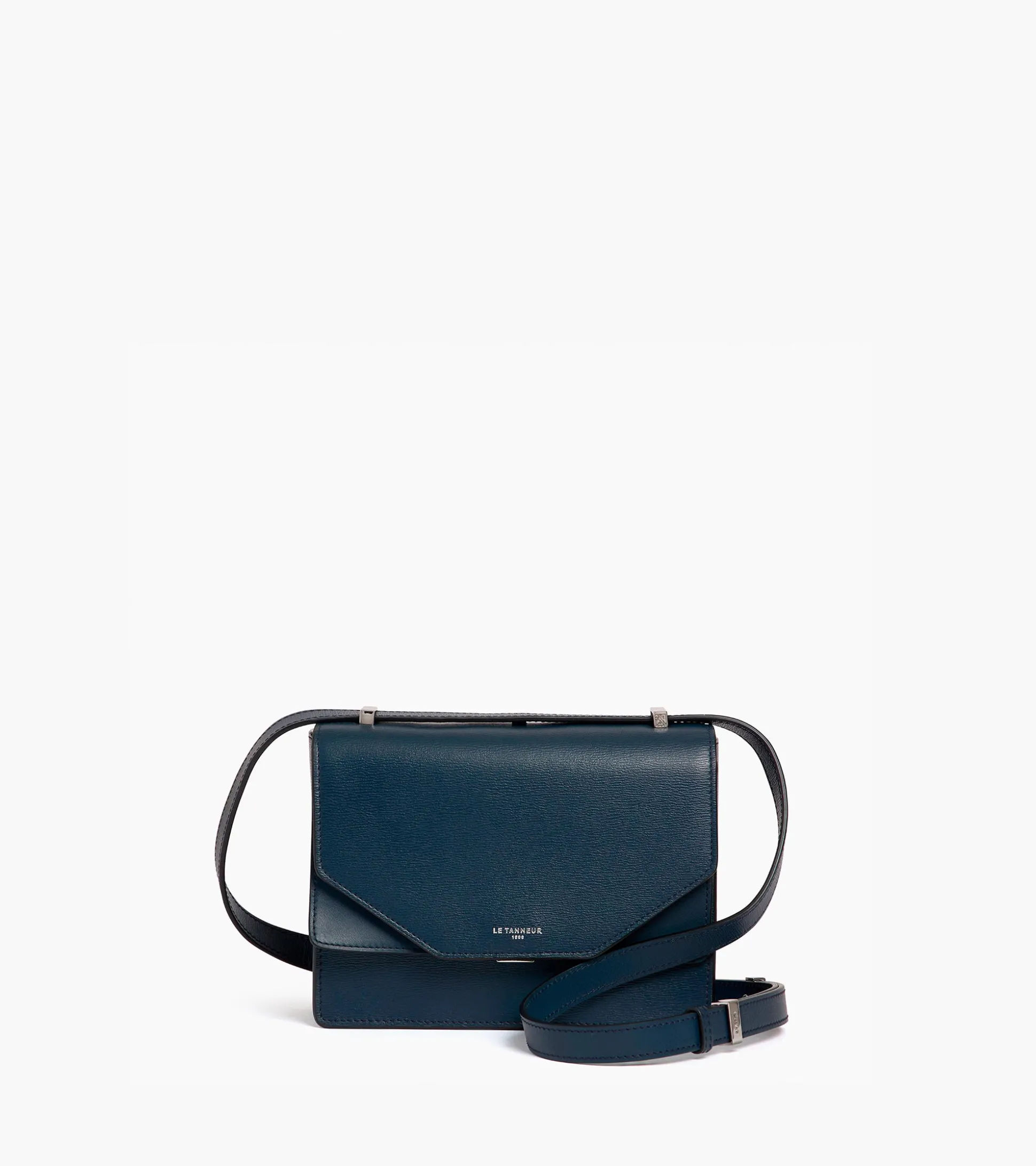 Petit sac bandoulière Naya en cuir liégé - Twilight Blue