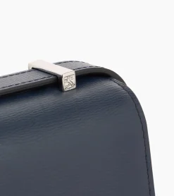 Petit sac bandoulière Naya en cuir liégé - Twilight Blue