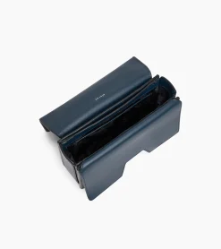 Petit sac bandoulière Naya en cuir liégé - Twilight Blue