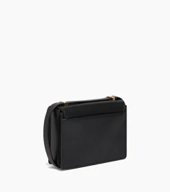 Petit sac bandoulière Naya en cuir liégé - Black