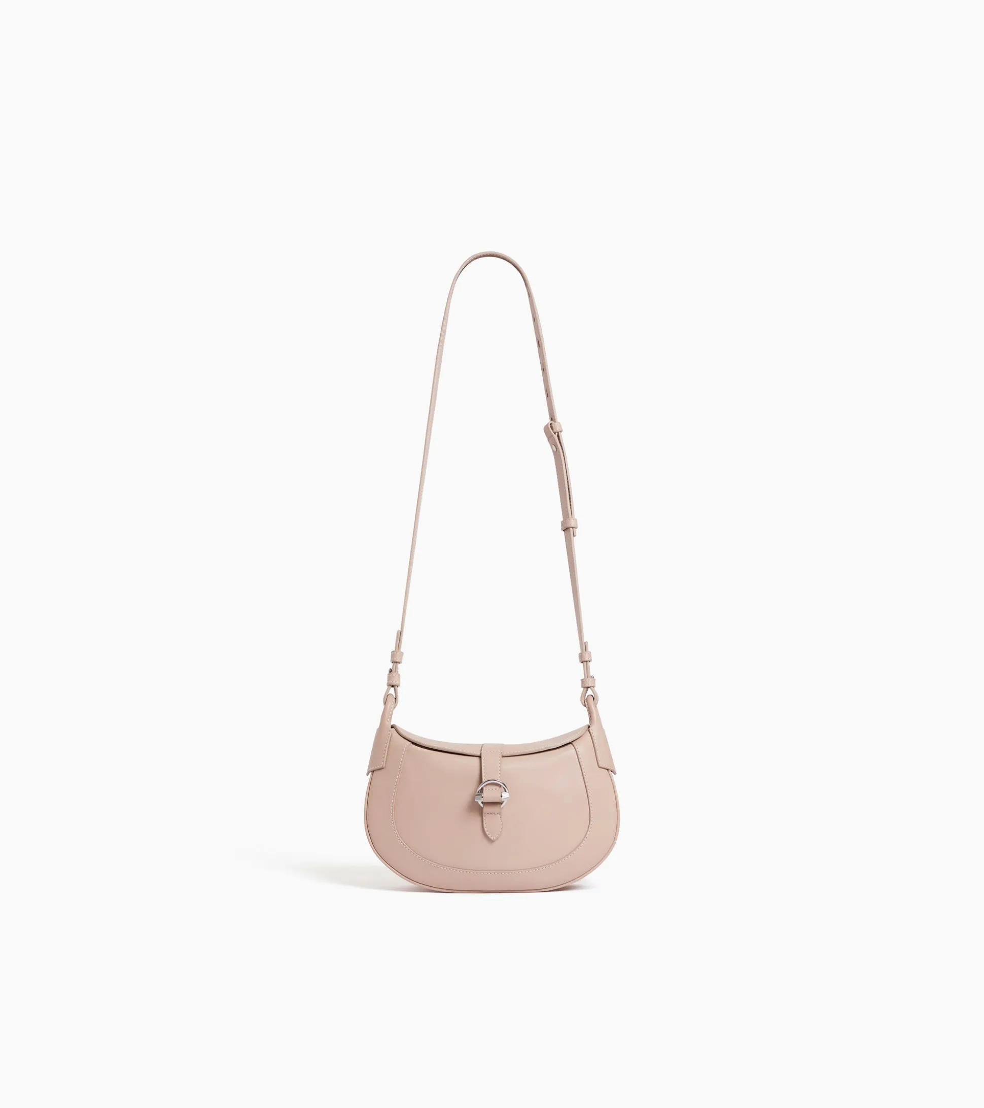 Petit sac bandoulière Pia en cuir lisse - GREGE 1