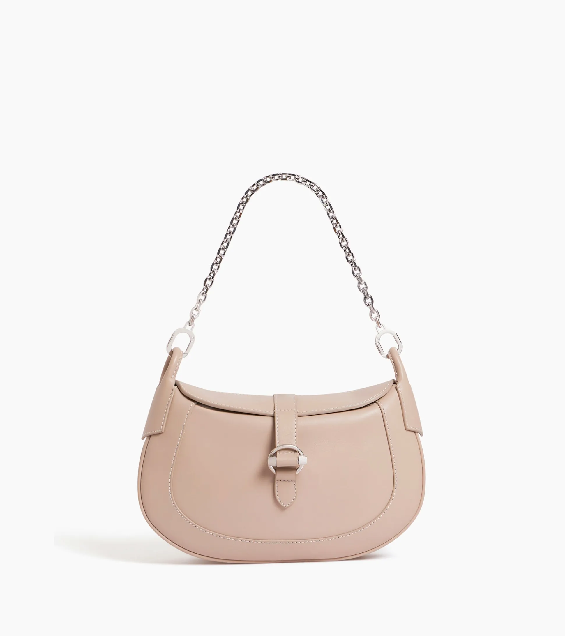 Petit sac bandoulière Pia en cuir lisse - GREGE 1