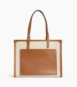 Petit sac cabas le 125 en toile naturelle - NATUREL-TAN