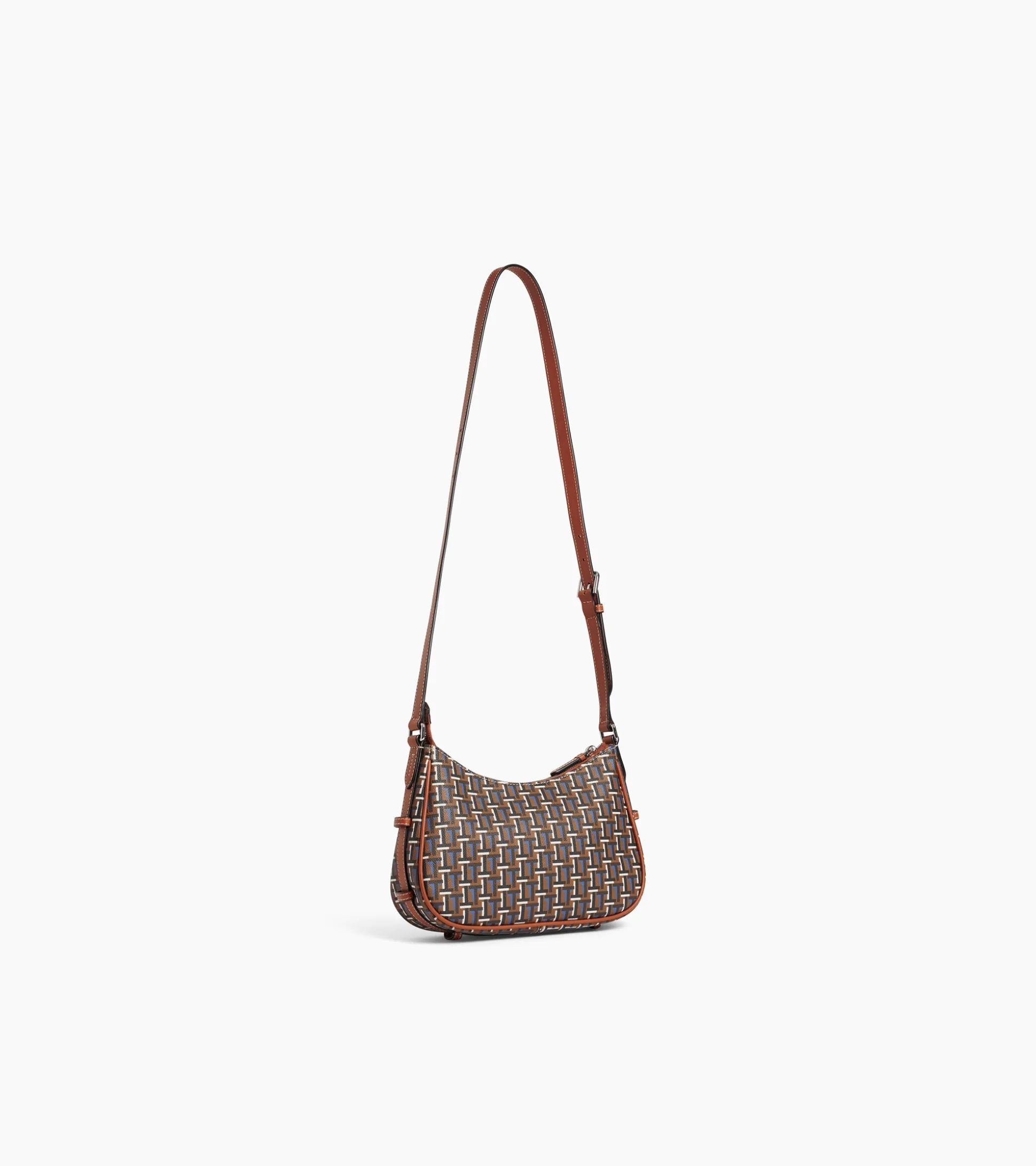 Petit sac porté épaule Camille en toile monogramme - SIGNATURE LT