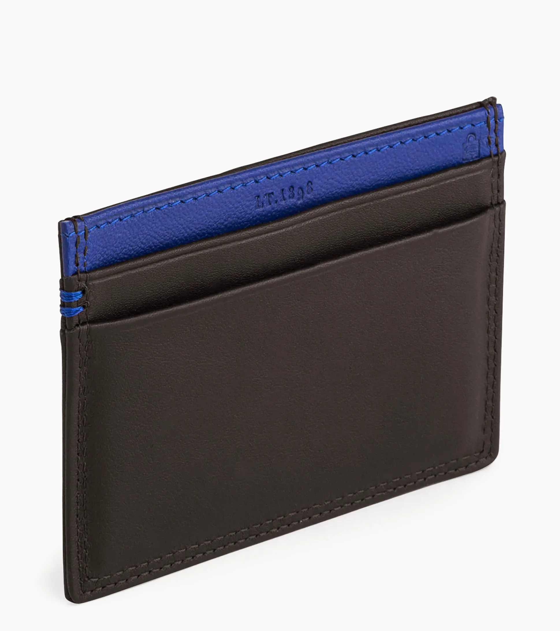 Porte cartes Martin en cuir lisse - Coffee Brown