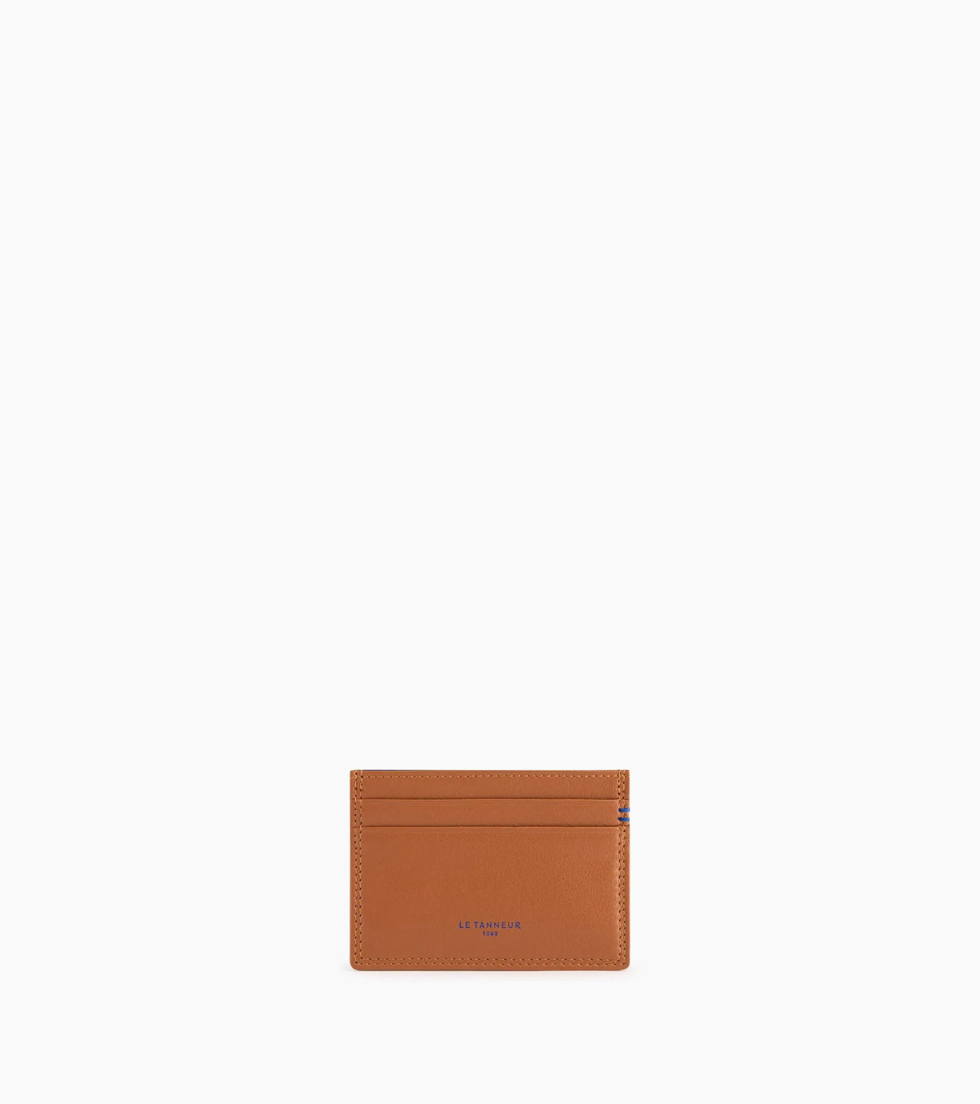 Porte cartes Martin en cuir lisse - Brown Tan