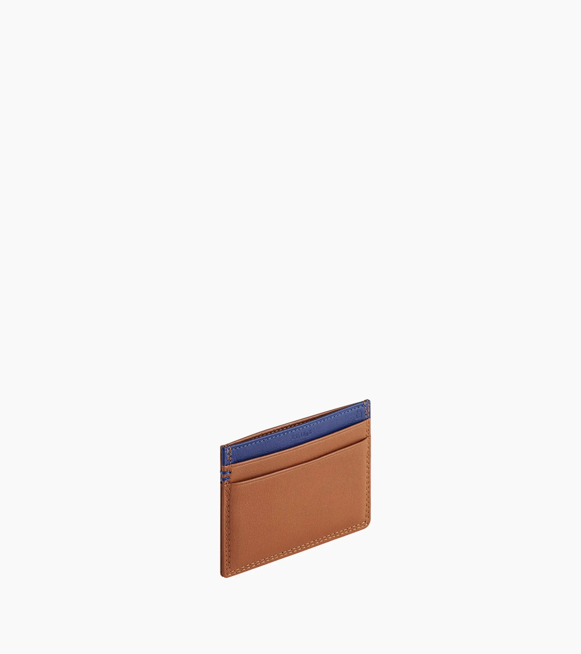 Porte cartes Martin en cuir lisse - Brown Tan