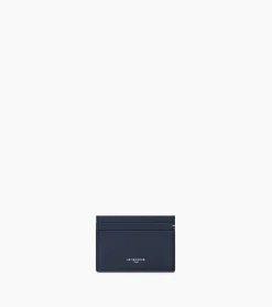 Porte cartes Martin en cuir lisse - Blue White Red