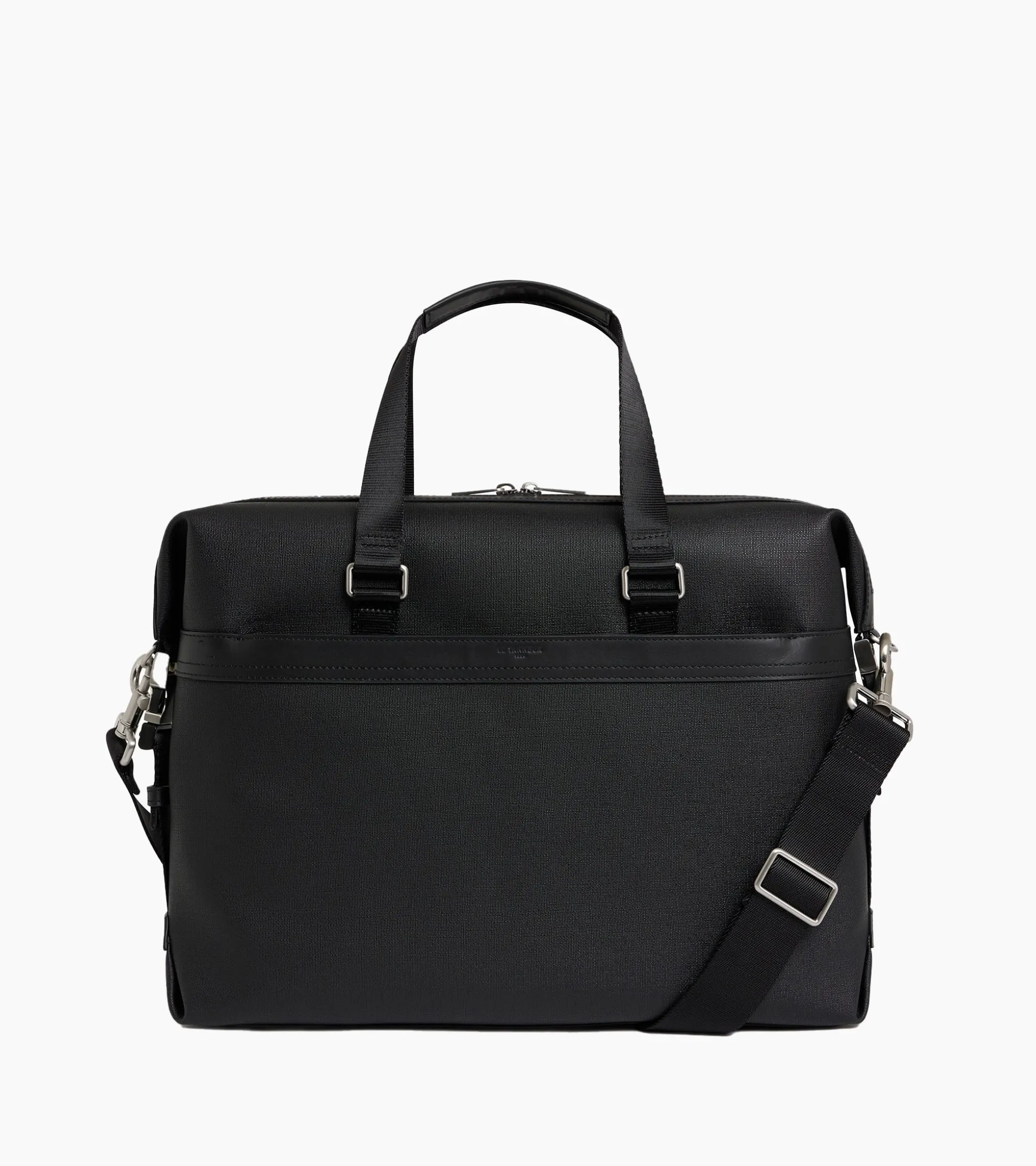 Porte documents 15" Maurice en toile enduite - Black