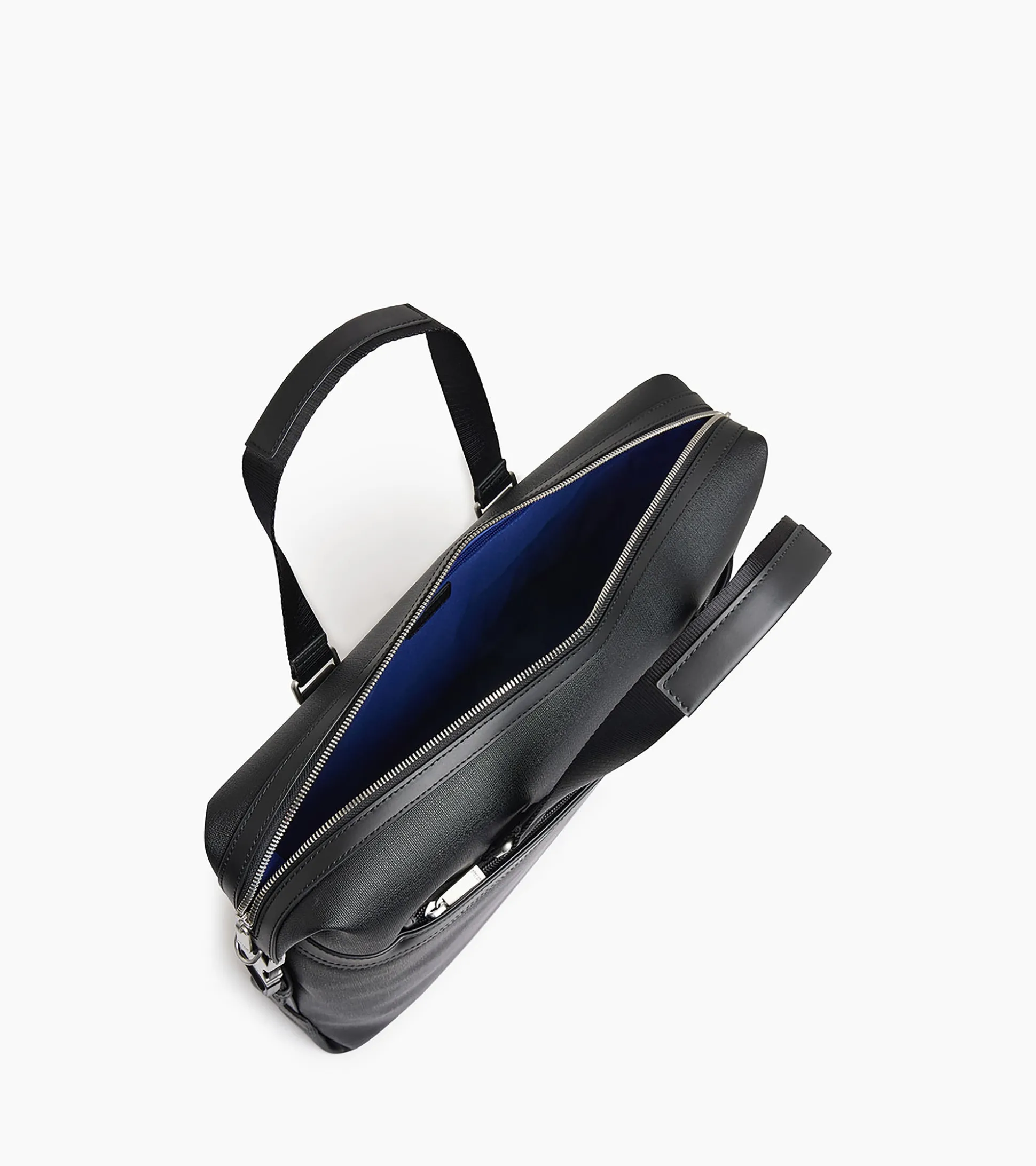 Porte documents 15" Maurice en toile enduite - Black