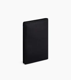 Porte passeport Martin en cuir lisse - Black