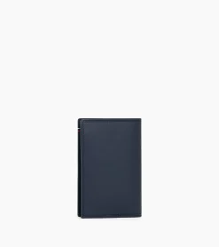 Porte passeport Martin en cuir lisse - Blue White Red