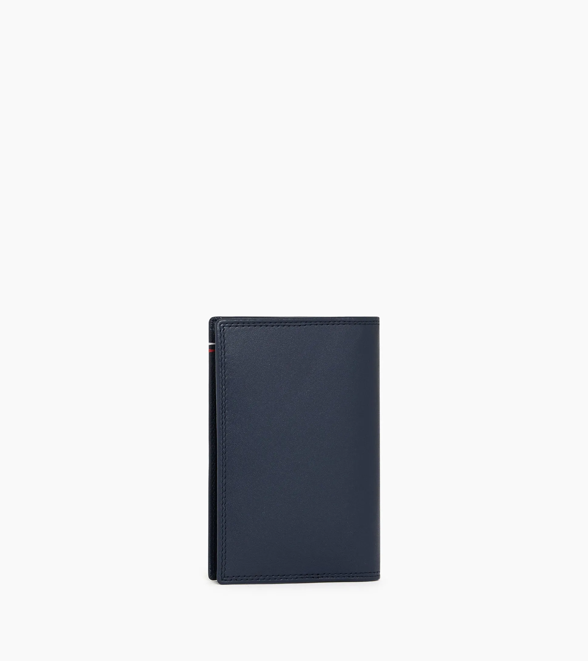 Porte passeport Martin en cuir lisse - Blue White Red