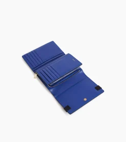 Portefeuille Emilie en cuir signature T - Black Le Bleu