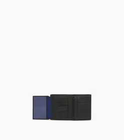 Portefeuille modulable 2 en 1 Charles en cuir grainé - Black