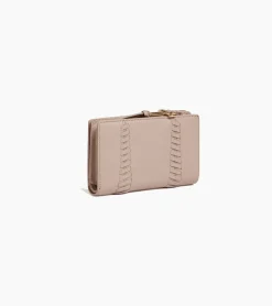 Portefeuille moyen modèle Juliette en cuir lisse lacé - GREGE 1