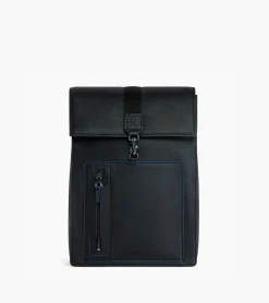 Sac à dos Alexis en cuir grainé - Black