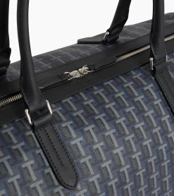 Sac de voyage 24h Camille en toile monogramme - SIGNATURE LT NOIR-NOIR
