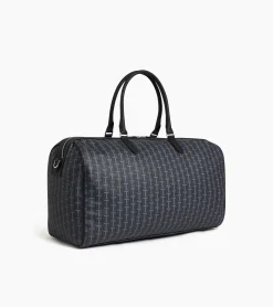 Sac de voyage 24h Camille en toile monogramme - SIGNATURE LT NOIR-NOIR