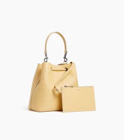 Sac seau Louise en cuir grainé - AURORE-GREGE